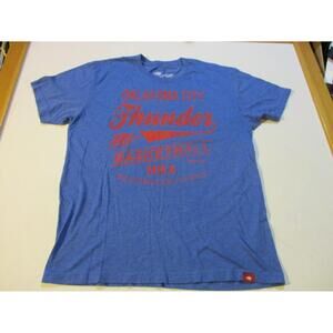 Okc Oklahoma City Thunder Basketball Western Conference T Shirt Large